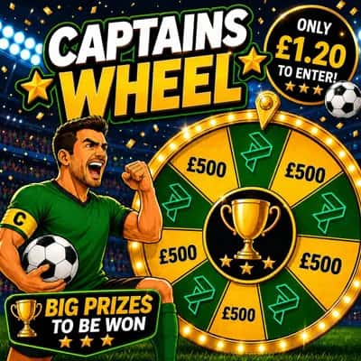 Captains Wheel - Win £500!