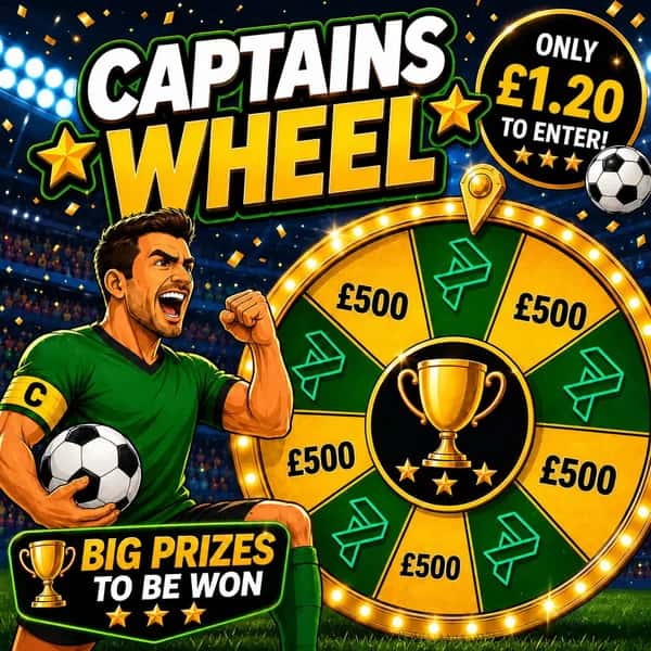 Captains Wheel - Win £500!
